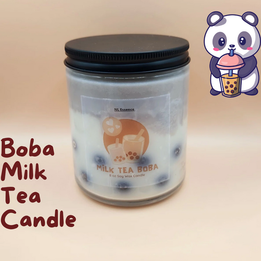 Classic Milk Tea Boba Candle